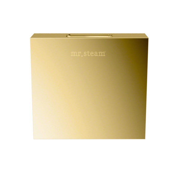 Mr. Steam 104040PB Square Steamhead in Polished Brass