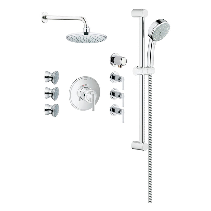 Grohe 117162 Atrio Timeless Thermostatic Custom Shower Kit