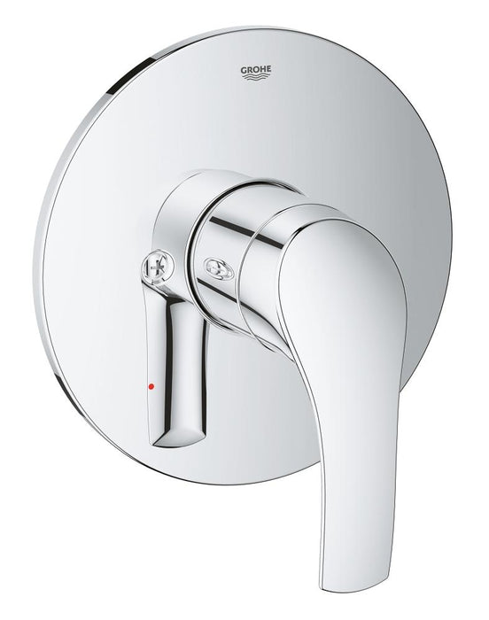 Grohe 19458 Eurosmart 6 3/4 Inch Pressure Balance Valve Trimset with Lever Handle