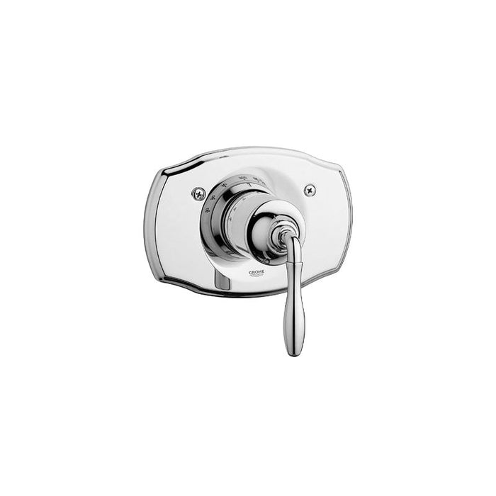 Grohe 19614 Seabury Thermostatic Valve Trim Grohtherm with Metal Lever Handle