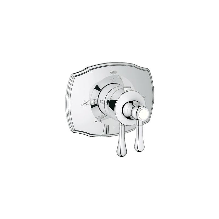 Grohe 19825 GrohFlex 7 1/2 Inch Authentic Dual Function Thermostatic Trim with Control Module