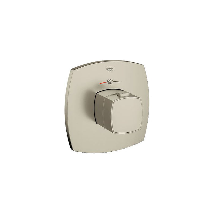 Grohe 19940 Grandera Thermostatic Shower Trim for Custom Shower - Requires Separate Volume Control