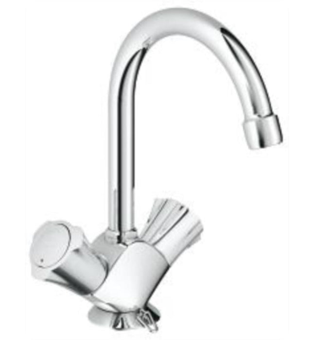 Grohe 21337001 Costa L Double Handle Deck Mounted Bathroom Faucet