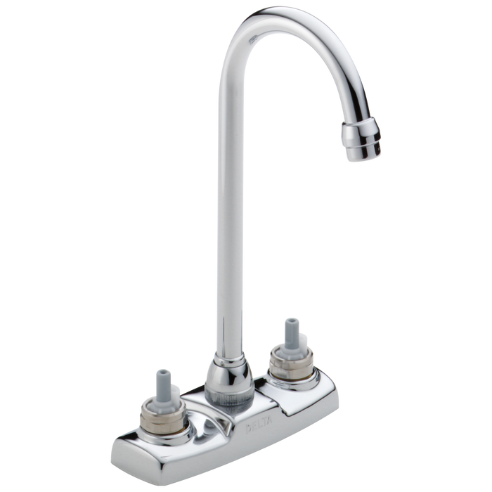 Delta 2172LF-LHP Classic Two Handle Bar / Prep Faucet - Less Handles