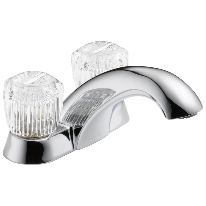Delta 2502LF Classic Two Handle Centerset Lavatory Faucet