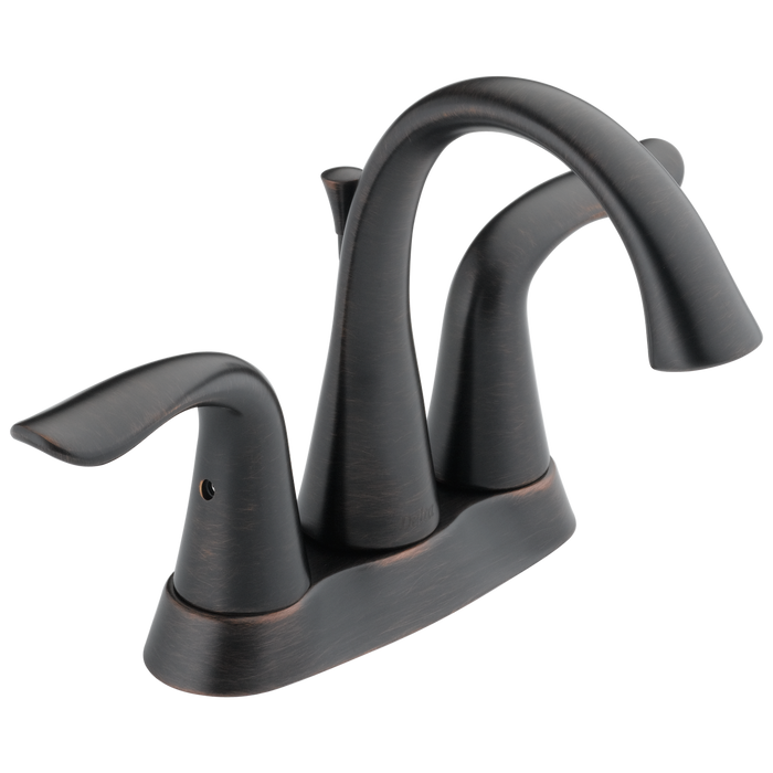 Delta Delta Lahara: Two Handle Tract-Pack Centerset Bathroom Faucet