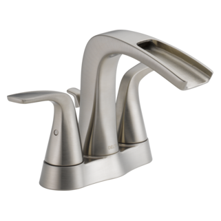 Delta Tolva: Two Handle Centerset Bathroom Faucet