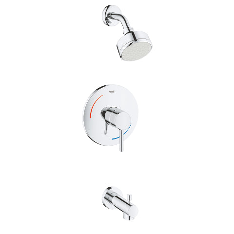 Grohe 35073 Concetto Bathtub/Shower Combo Faucet