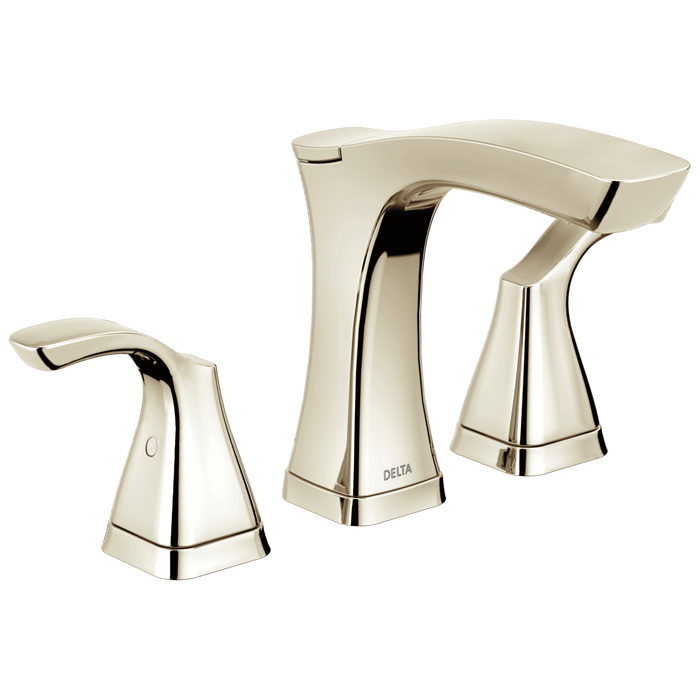 Delta 3552-MPU-DST Two Handle Widespread Bathroom Faucet - Metal Pop-Up