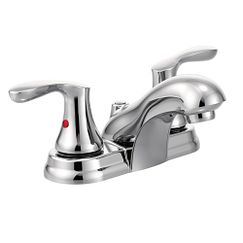 Moen Cstn Lav 2H Cs W/O Waste Chr