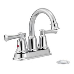 Moen Cstn Lav 2H Cs W/ Waste Chr