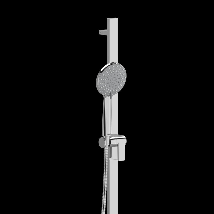 Riobel 4843 Handshower Set With 32" Slide Bar and 4-Function Handshower
