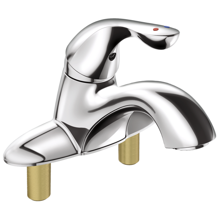 Delta 505LF Classic Single Handle Centerset Lavatory Faucet with City Shanks