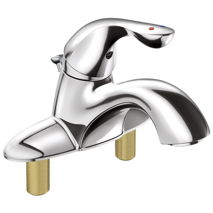 Delta 525LF-MPU Classic Single Handle Centerset Lavatory Faucet with City Shanks