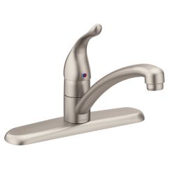 Moen 7425SRS Chateau One Handle Kitchen Faucet in Spot Resist Stainless