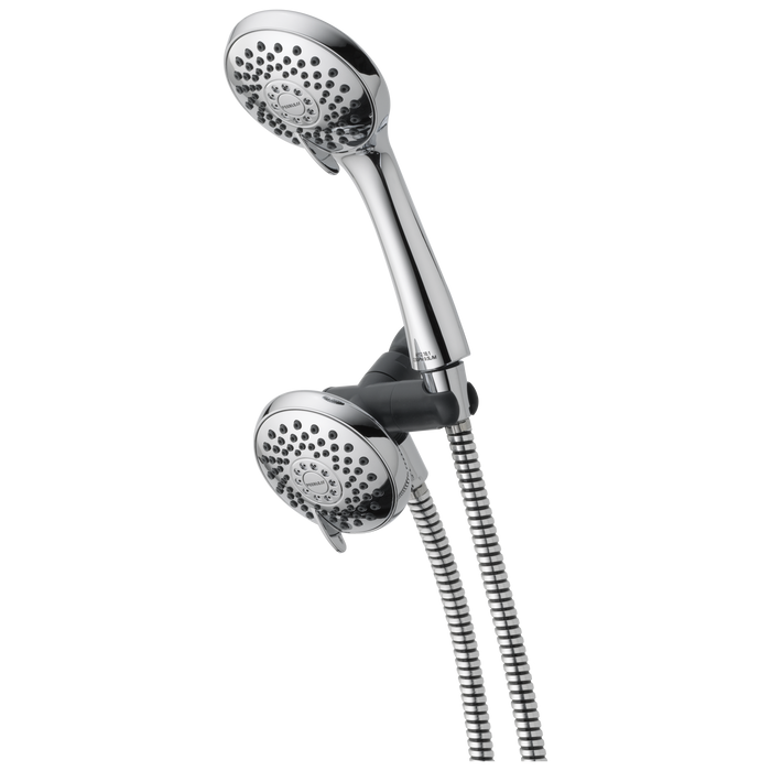 Delta Peerless Universal Showering Components: Three Spray Massage Hand Shower/Shower Head Unit