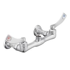 Moen 8121 M-Dura Two Handle Utility Faucet - 2 Hole in Chrome