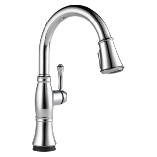 Delta Cassidy: Single Handle Pull-Down Kitchen Faucet with Touch<sub>2</sub>O and ShieldSpray Technologies