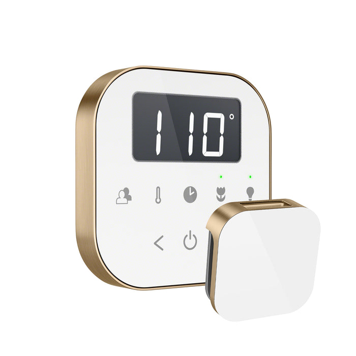 Mr. Steam AIRTWH-BB AirTempo® White in Brushed Bronze