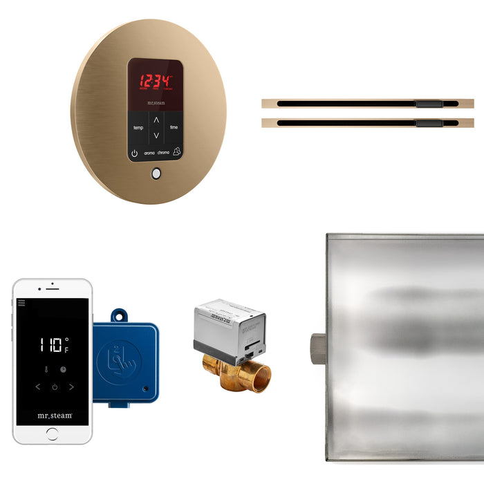 Mr. Steam BTLRLXRBB MS Butler® Max Linear Round in Brushed Bronze