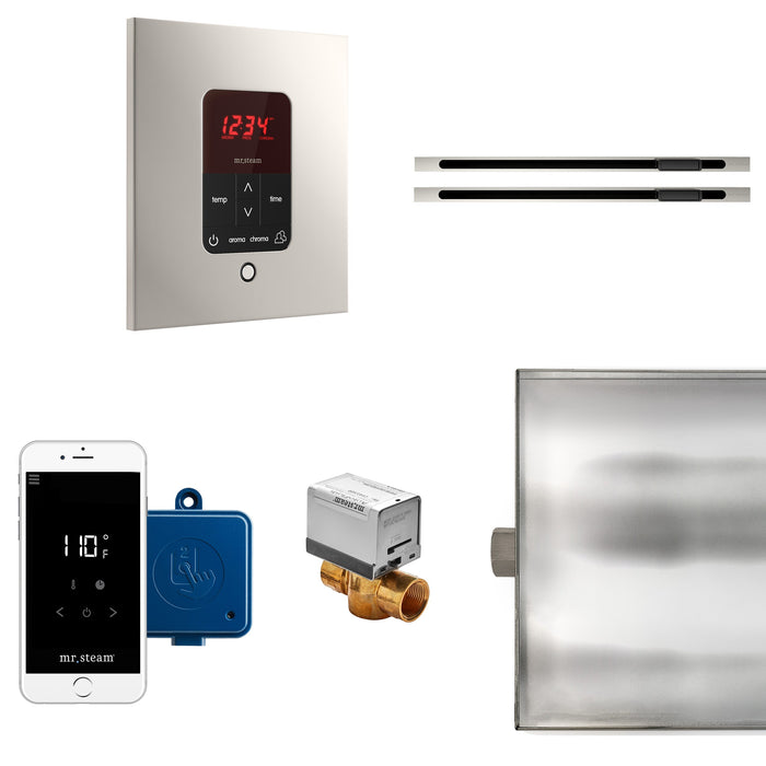 Mr. Steam BTLRLXSPN MS Butler® Max Linear Square in Polished Nickel