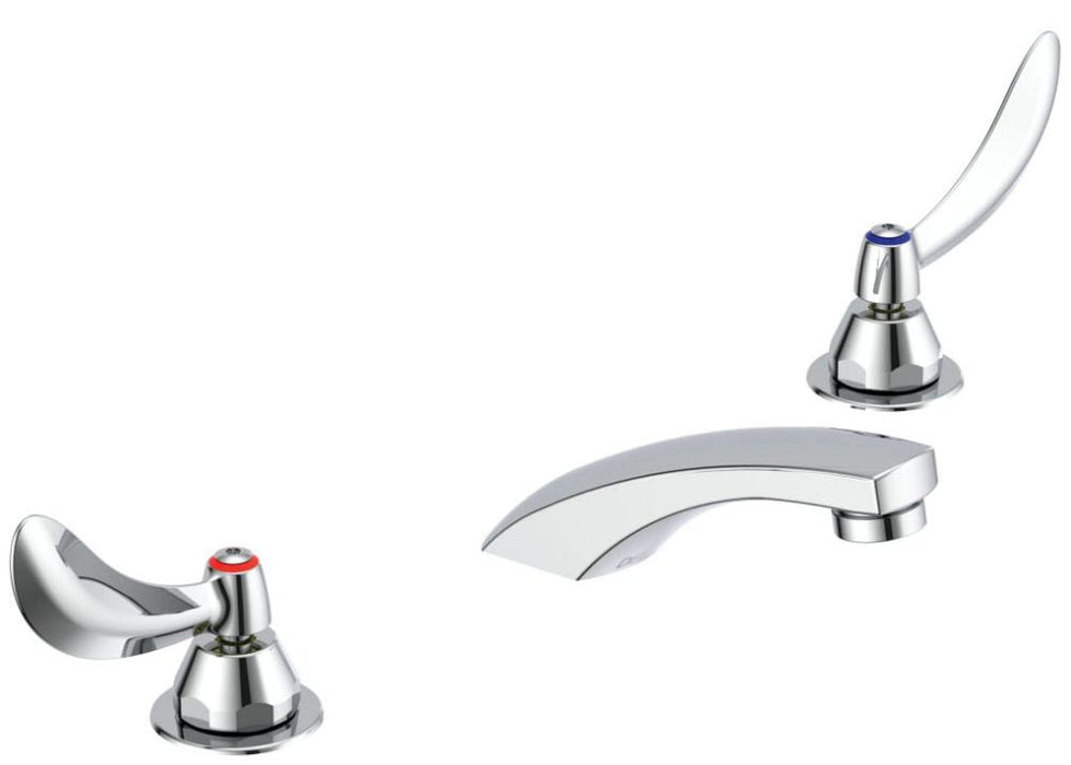 Delta Commercial 23C1:23C344 Two Handle Widespread Bathroom Faucet - Less Pop-Up