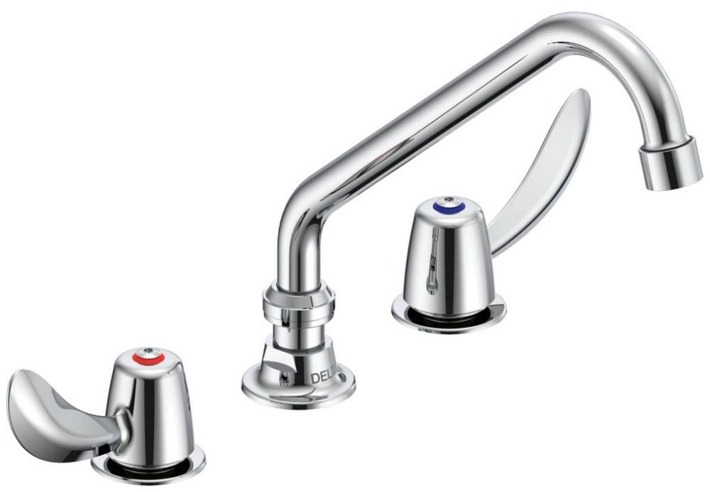 Delta Commercial 27C1 / 27C2:27C2242 Two Handle 8" Below Deck Mount Faucet