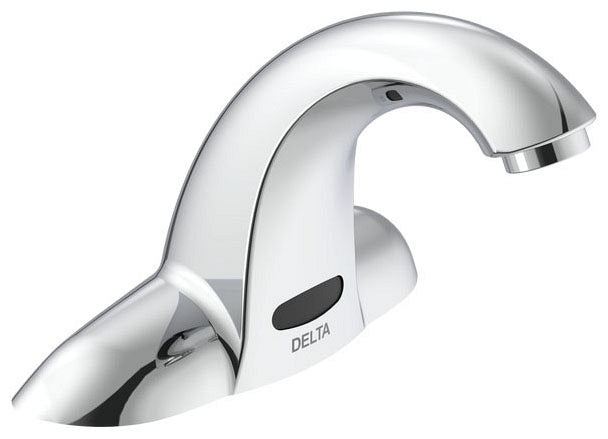 Delta Commercial 591T:591T1220 Battery Operated Electronic Bathroom Faucet