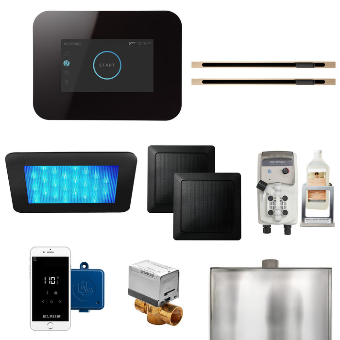 Mr. Steam I3DRMLXBK-BB iDream® Max Linear Brushed Bronze in Black