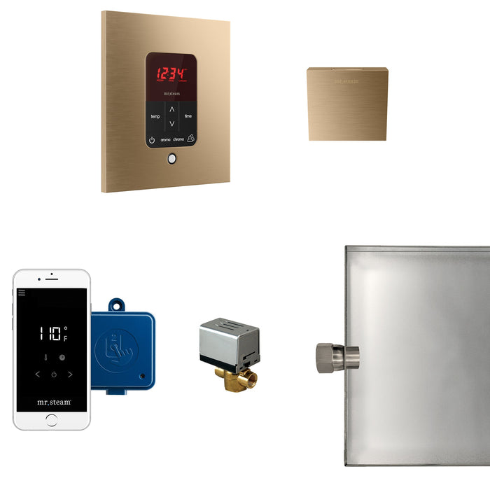 Mr. Steam MSBUTLER1SQ-BB MS Butler® Square in Brushed Bronze