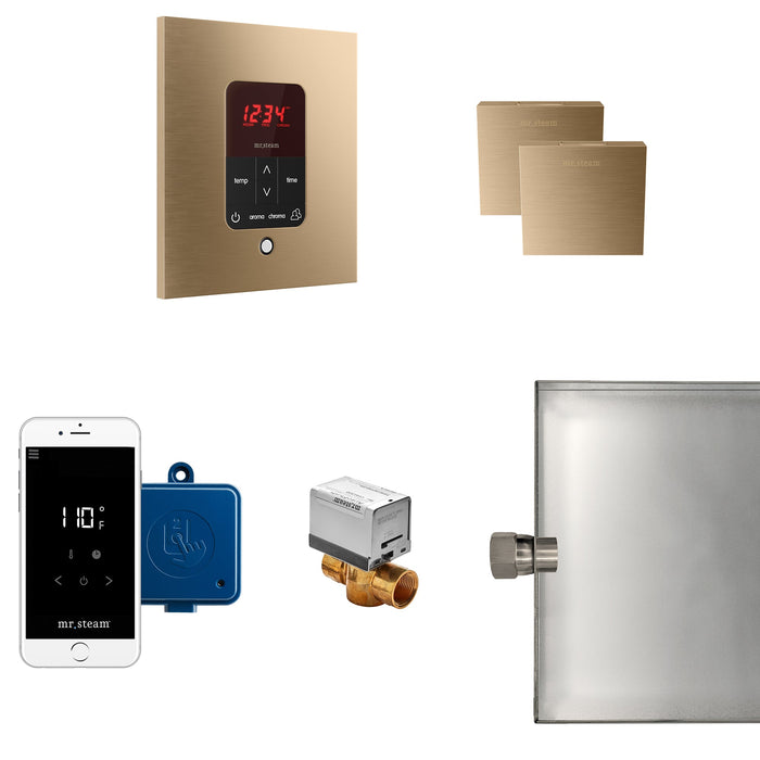 Mr. Steam MSBUTLERXSQ-BB MS Butler® Max Square in Brushed Bronze