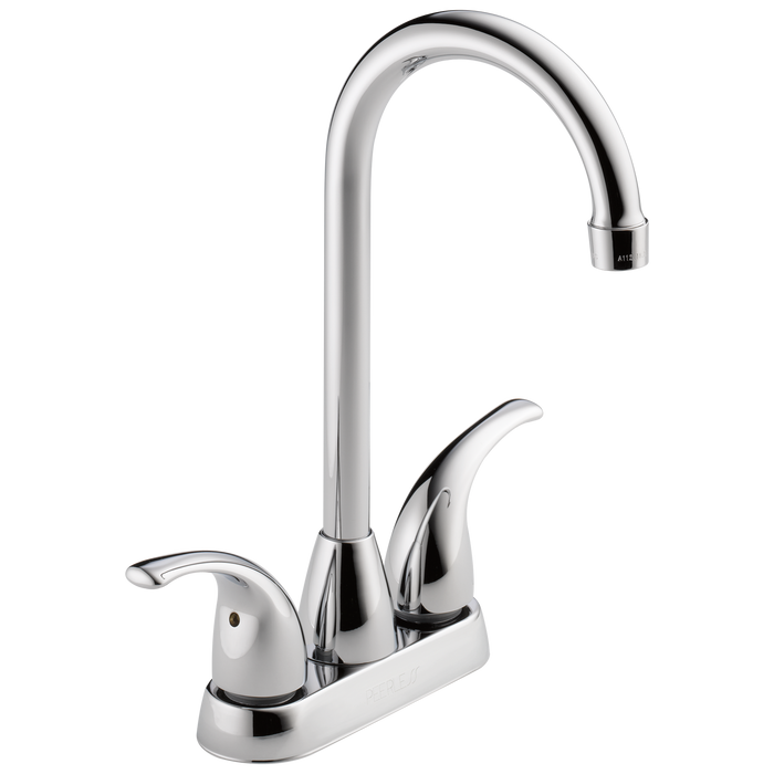 Delta P288LF Tunbridge Bar Faucet Center Set with Double Ergonomic Blade Handles