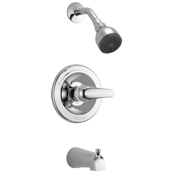 Delta PTT188753 Pressure Balanced Tub and Shower Trim Package with Single Function Shower Head