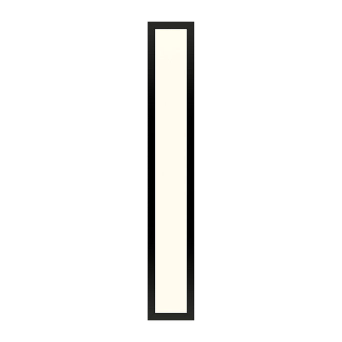 Profiles 5" x 30" x 4-5/8" framed lighting in matte black with 4000 kelvin temperature (cool light)