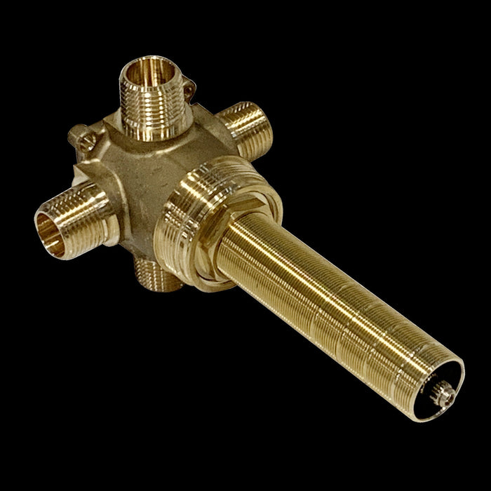 ROHL R1062BO 4-Port, 3-Way Dedicated Diverter Rough-In Valve