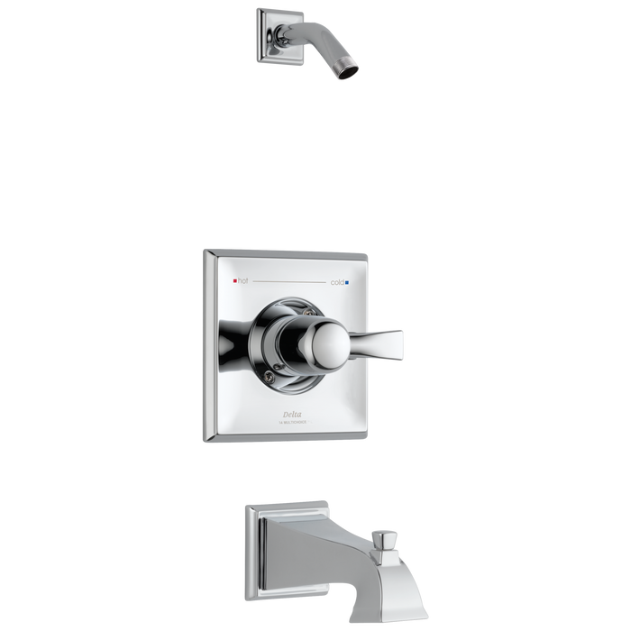 Delta T14451-LHD Dryden Monitor 14 Series Tub and Shower Trim - Less Head