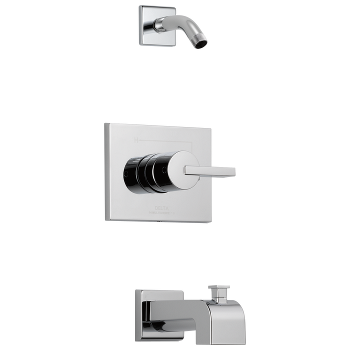 Delta T14453-LHD Vero Monitor 14 Series Tub and Shower Trim - WE