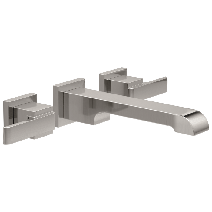 Delta T3567LF Ara Two Handle Wall Mount Lavatory Faucet Trim