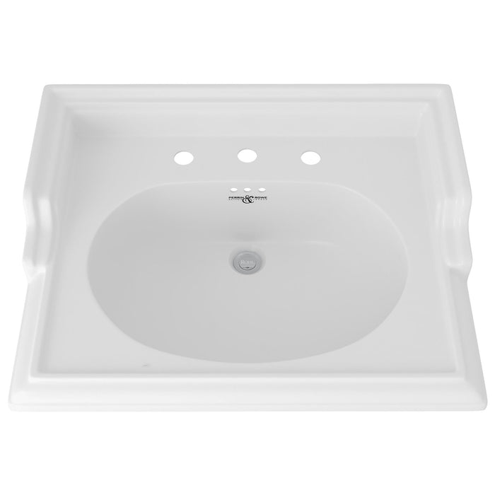 Perrin & Rowe U.2863 Oval Wash Stand Lavatory Sink