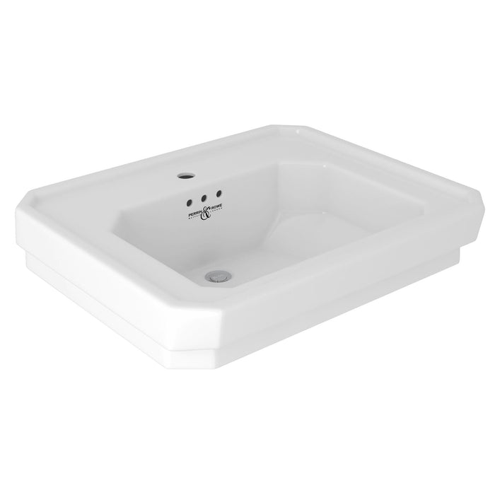 Perrin & Rowe U.2931 Deco 25" Single Hole Lavatory Sink