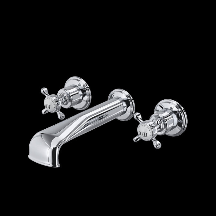 Perrin & Rowe U.3581 Edwardian Wall Mount Tub Filler