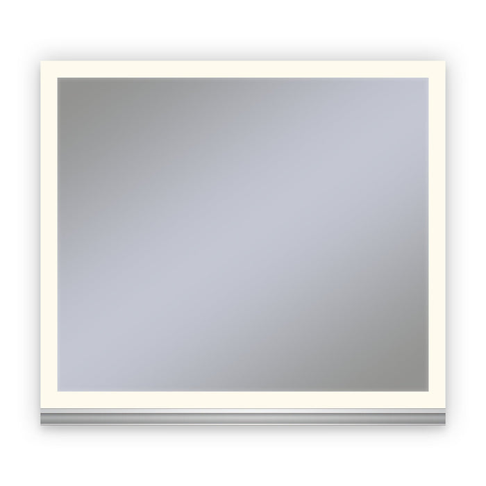 Uplift Tech 30" x 27" x 6" lighted cabinet with perimeter light pattern in 2700K color temperature (warm white), dimmable, anodized aluminum handle (upgrade available) and electric