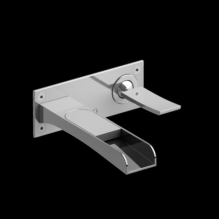 Riobel ZOOP11 Zendo Wall Mount Lavatory Faucet with Trough