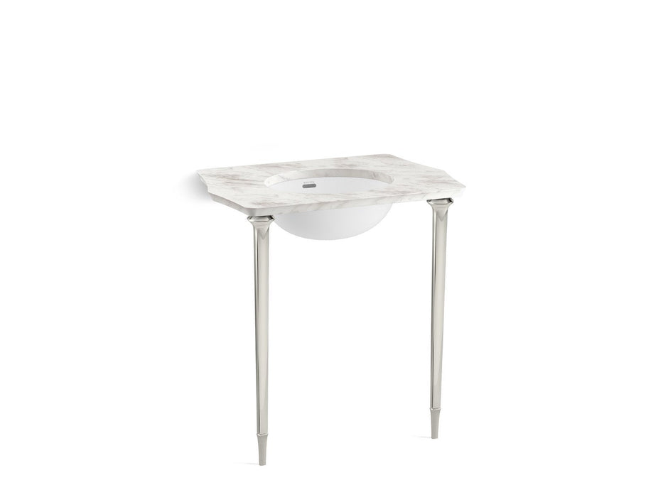 Kallista P74242-AG-AD Script Console Table Leg