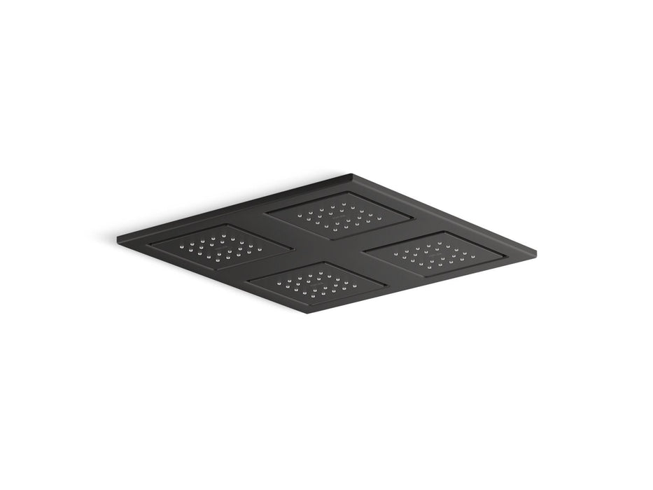 KOHLER WaterTile Rain Overhead shower panel with four 22-nozzle sprayheads