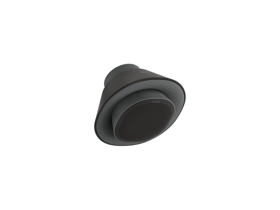 KOHLER K-28238-GKE Moxie Single-function showerhead and wireless speaker, 1.75 gpm