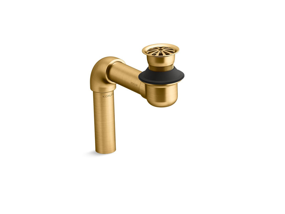 KOHLER K-7131-A Bathroom sink offset drain with open strainer