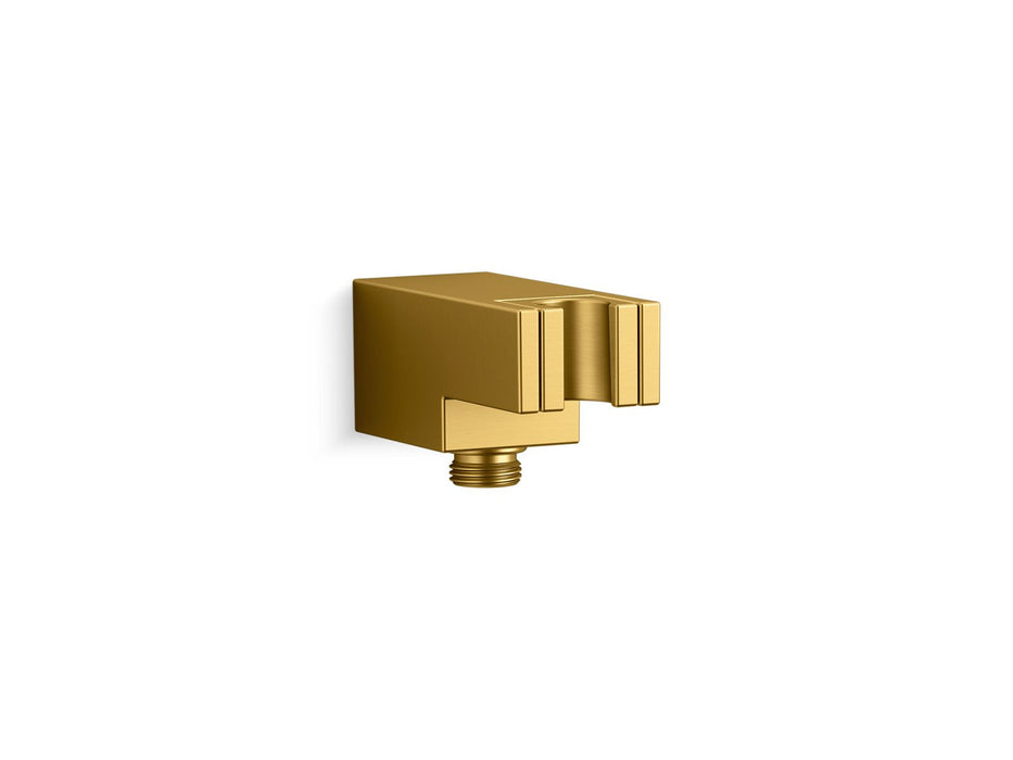KOHLER K-26310 Statement Wall-mount handshower holder with supply elbow and check valve
