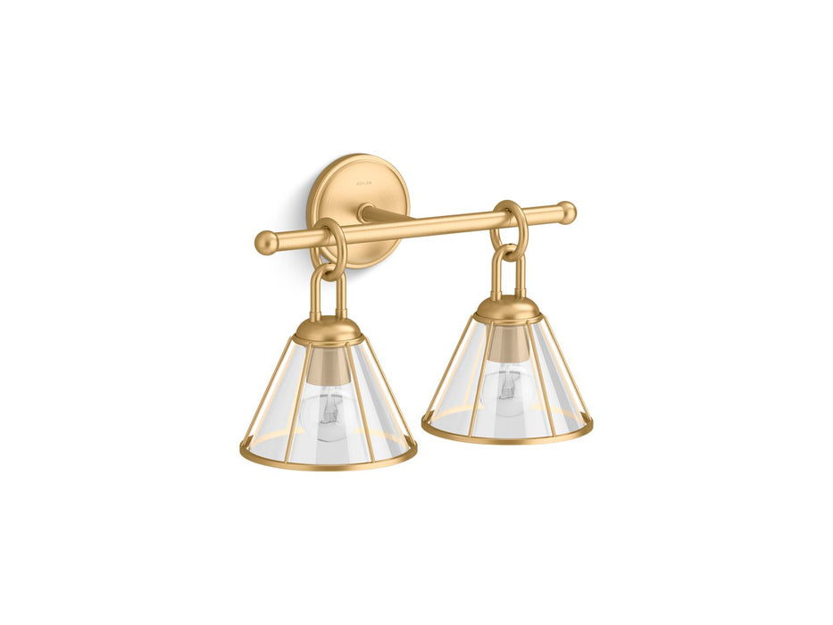 KOHLER K-27742-SC02 Terret Two-light sconce