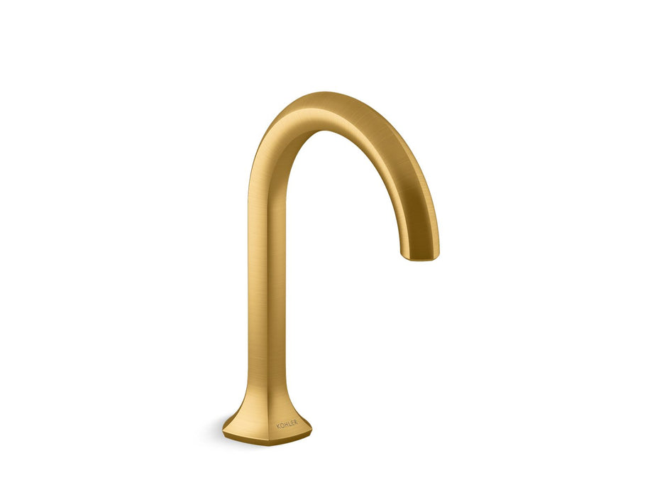KOHLER K-27008-N Occasion Bathroom sink faucet spout with Cane design, 0.5 gpm